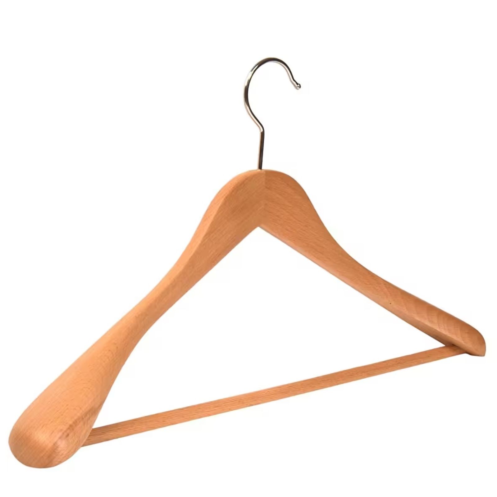 Elbise Askısı / Ahşap / Vatkalı / Çengelli