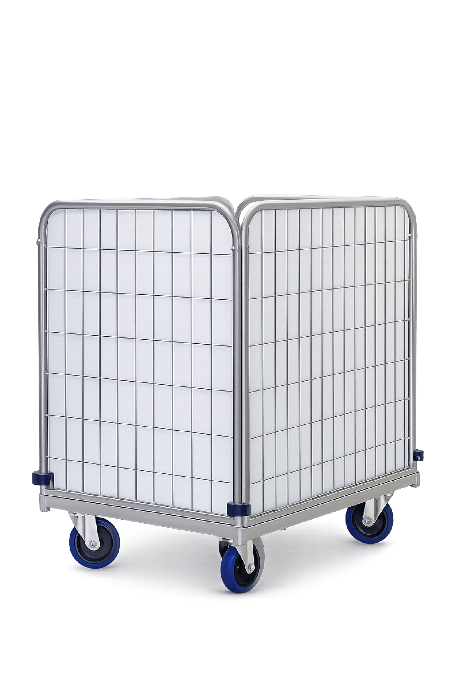 Çamaşırhane Toplama Arabası / Yatay /  Telli