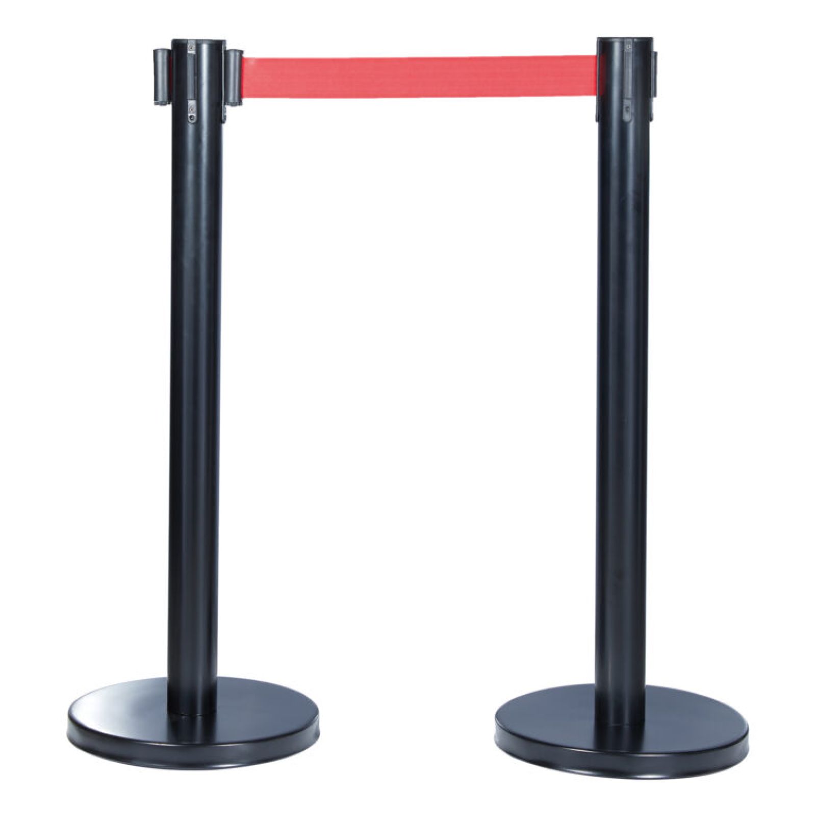 Çelik Şerit Bariyer Siyah