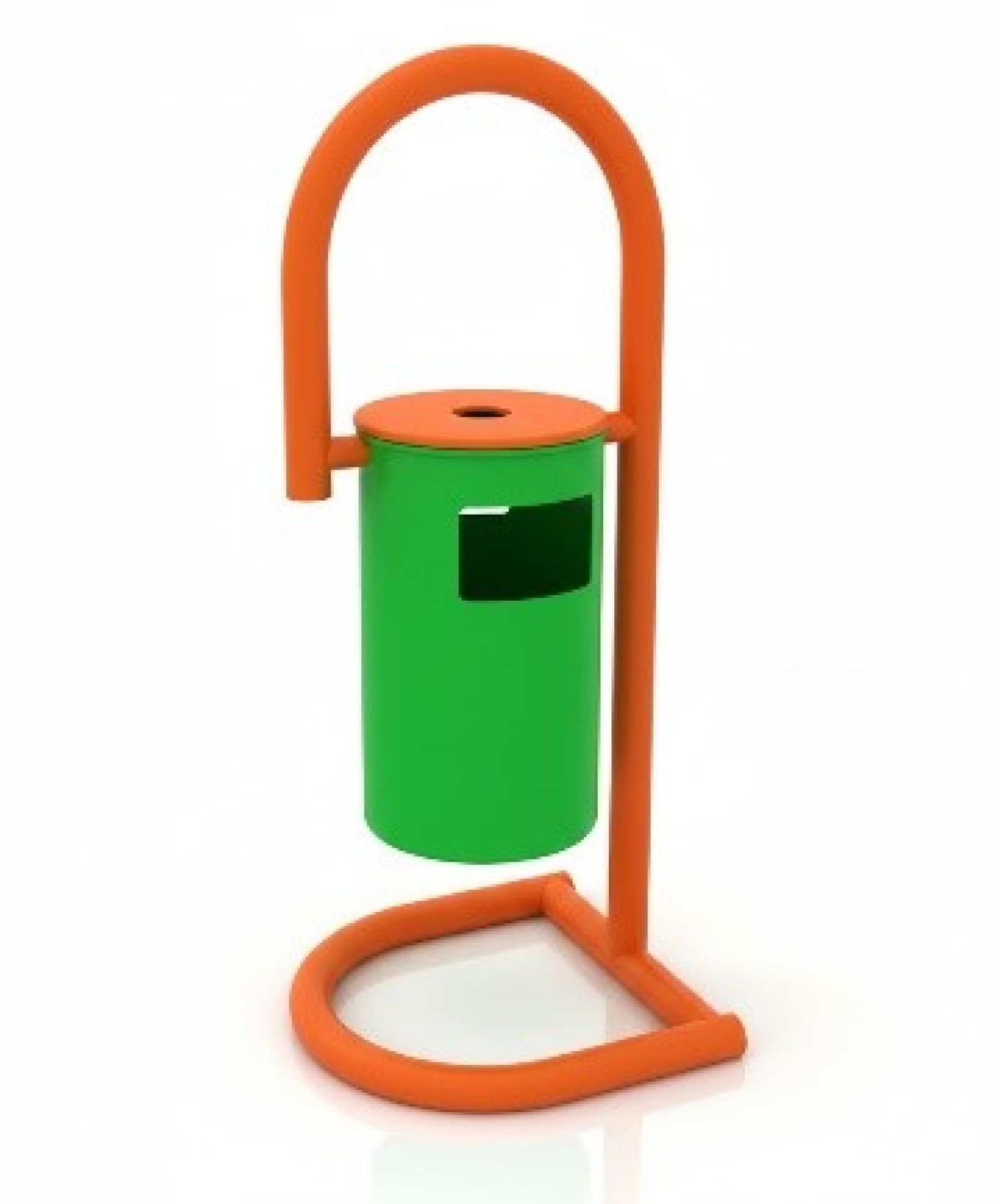 Dış Mekan Çöp Kovası / Metal