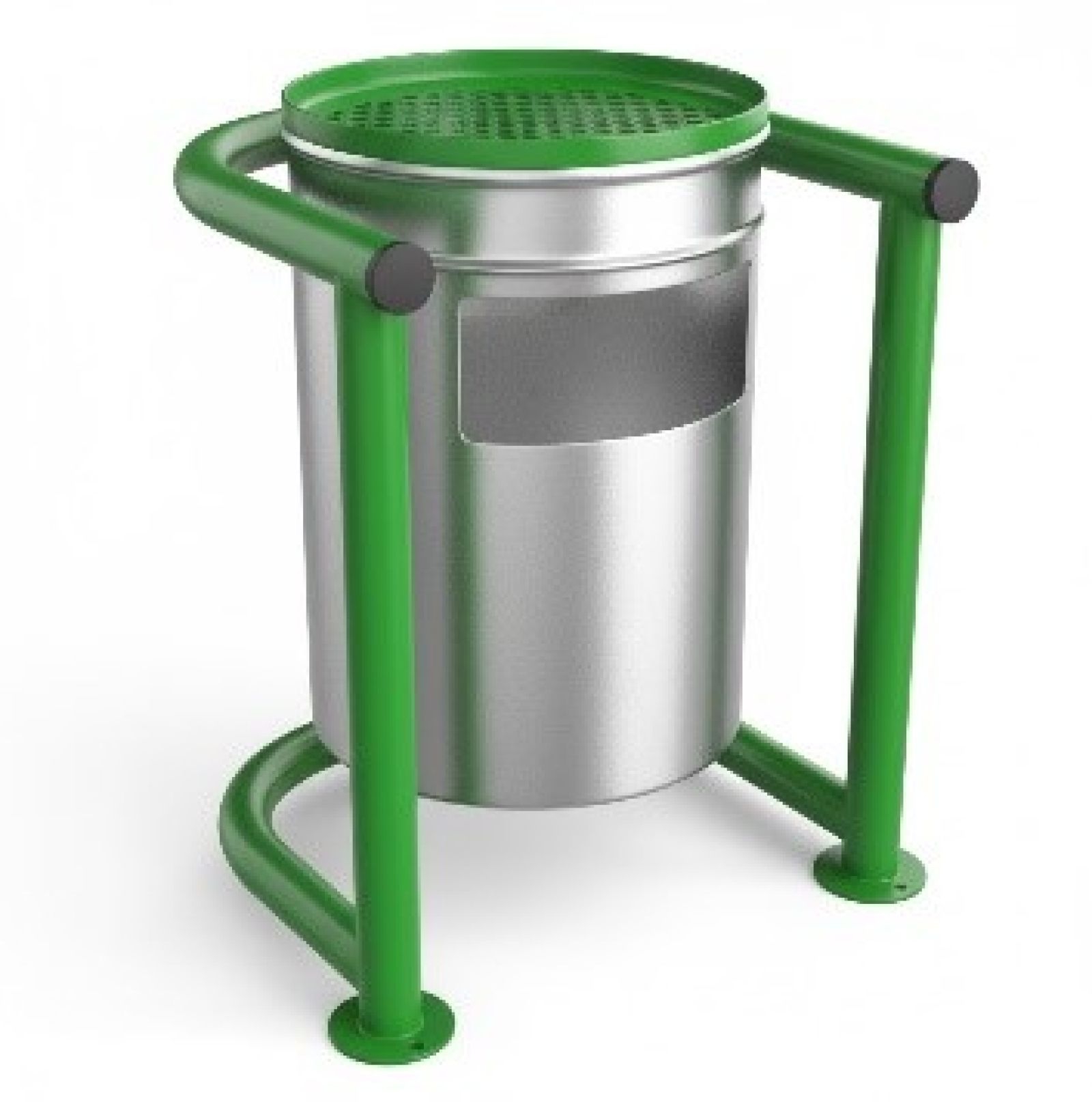 Dış Mekan Çöp Kovası / Metal