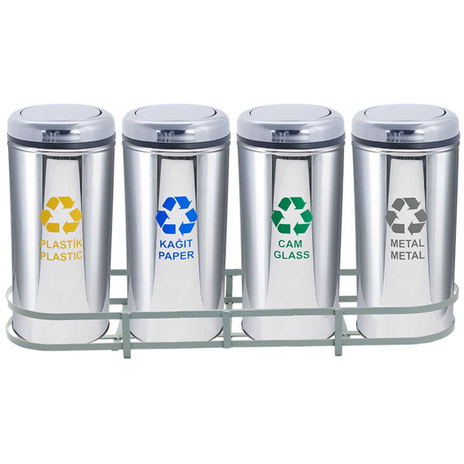 Geri Dönüşüm Ünitesi / Metal / Dörtlü 