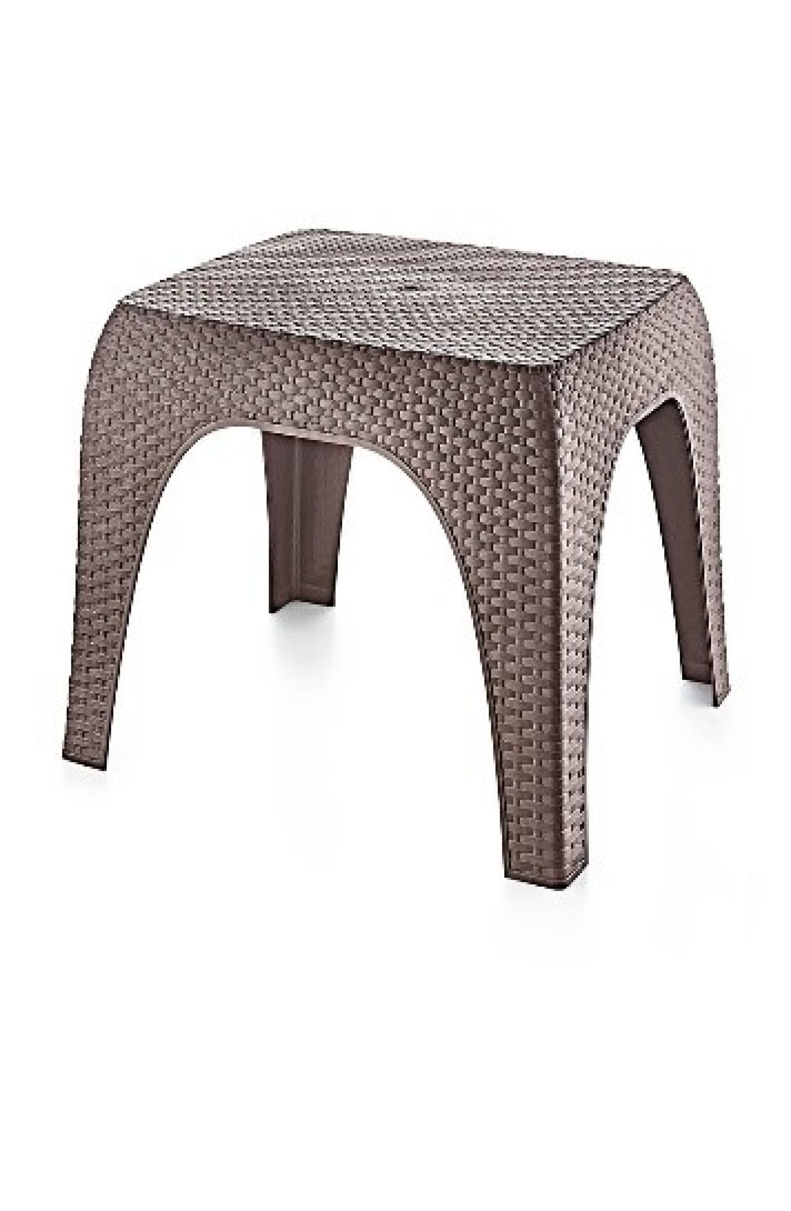 Hasır Desenli Plastik Sehpa