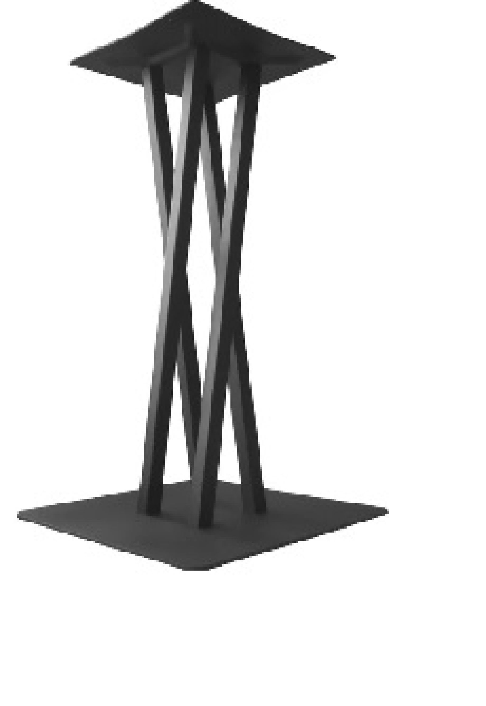 Metal Masa Ayağı / Spiral / Sahra