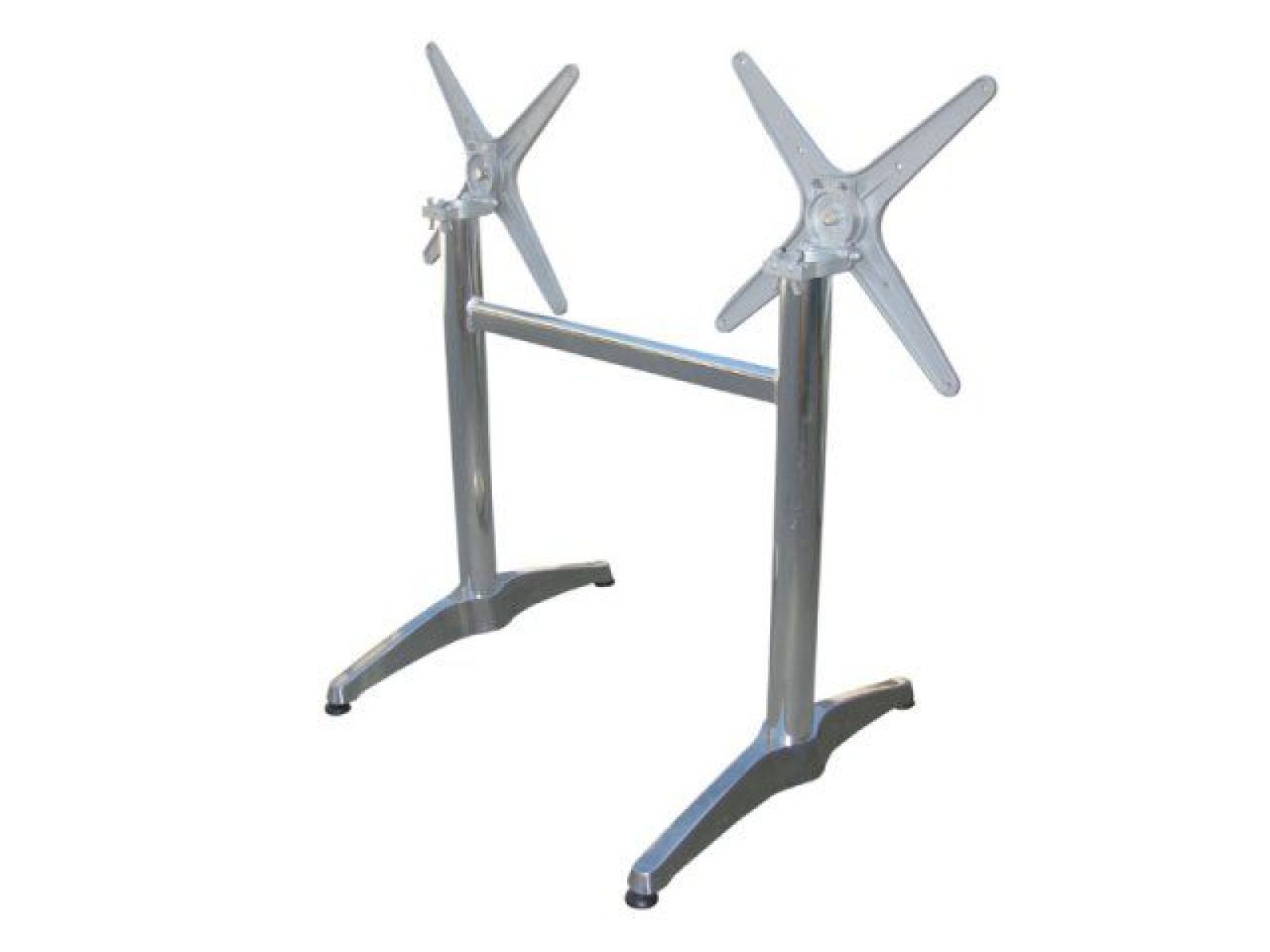 Paslanmaz Masa Ayağı / Çiftli Katlanır